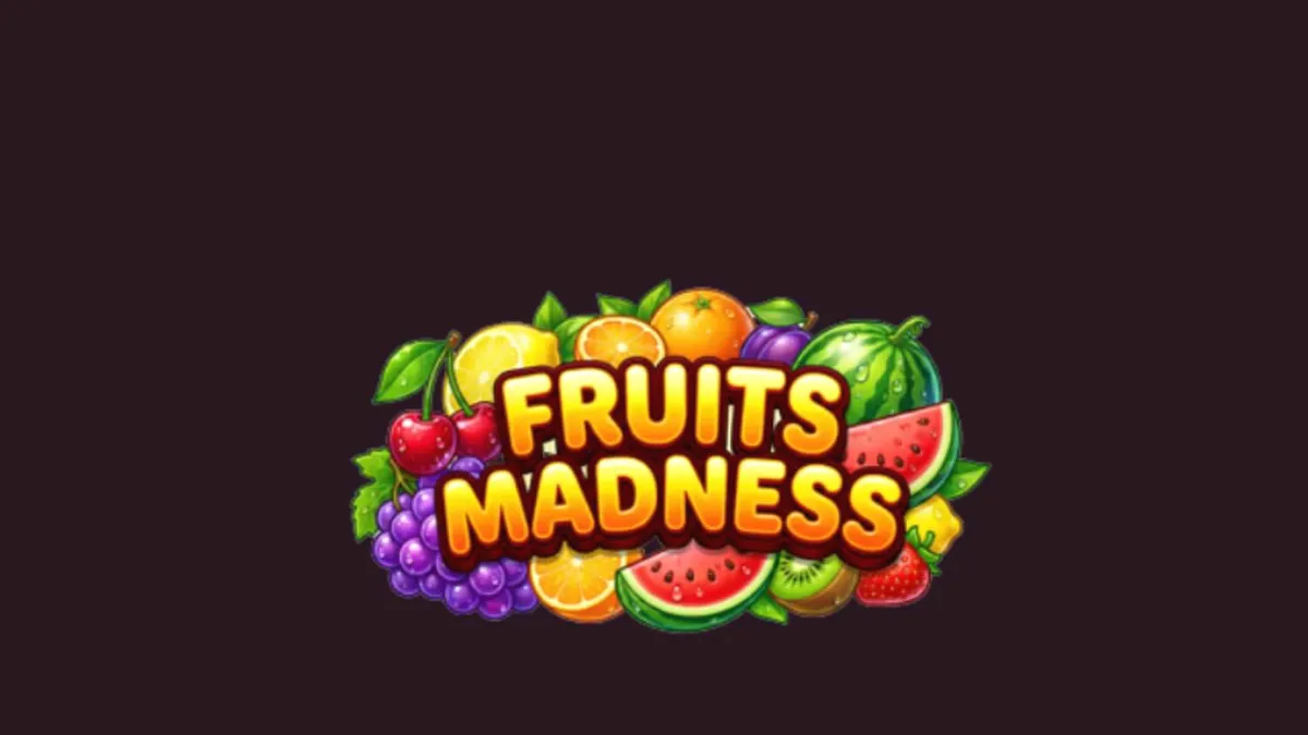 Fruits Madness স্লট গেমের রঙিন ইন্টারফেস এবং ফ্রুট থিম